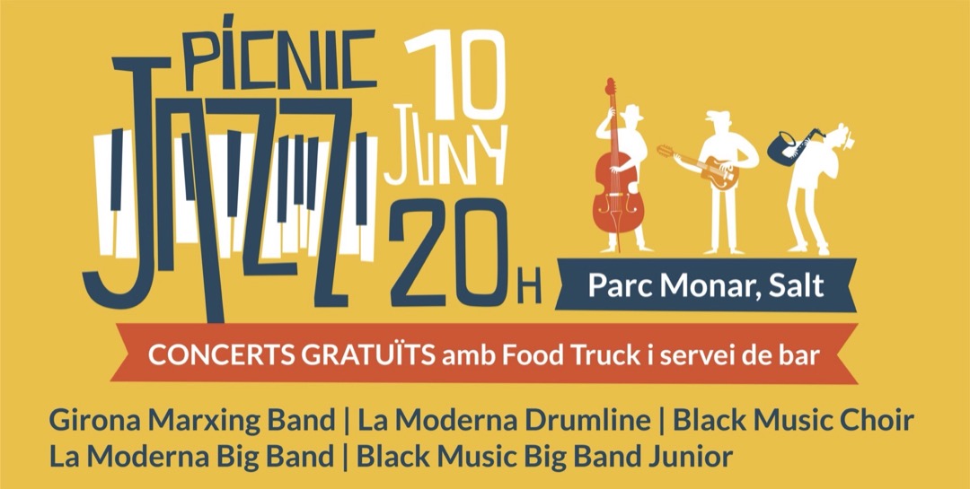El 'Picnic jazz' portarà les actuacions de diferents Big Bands de Girona al parc Monar de Salt