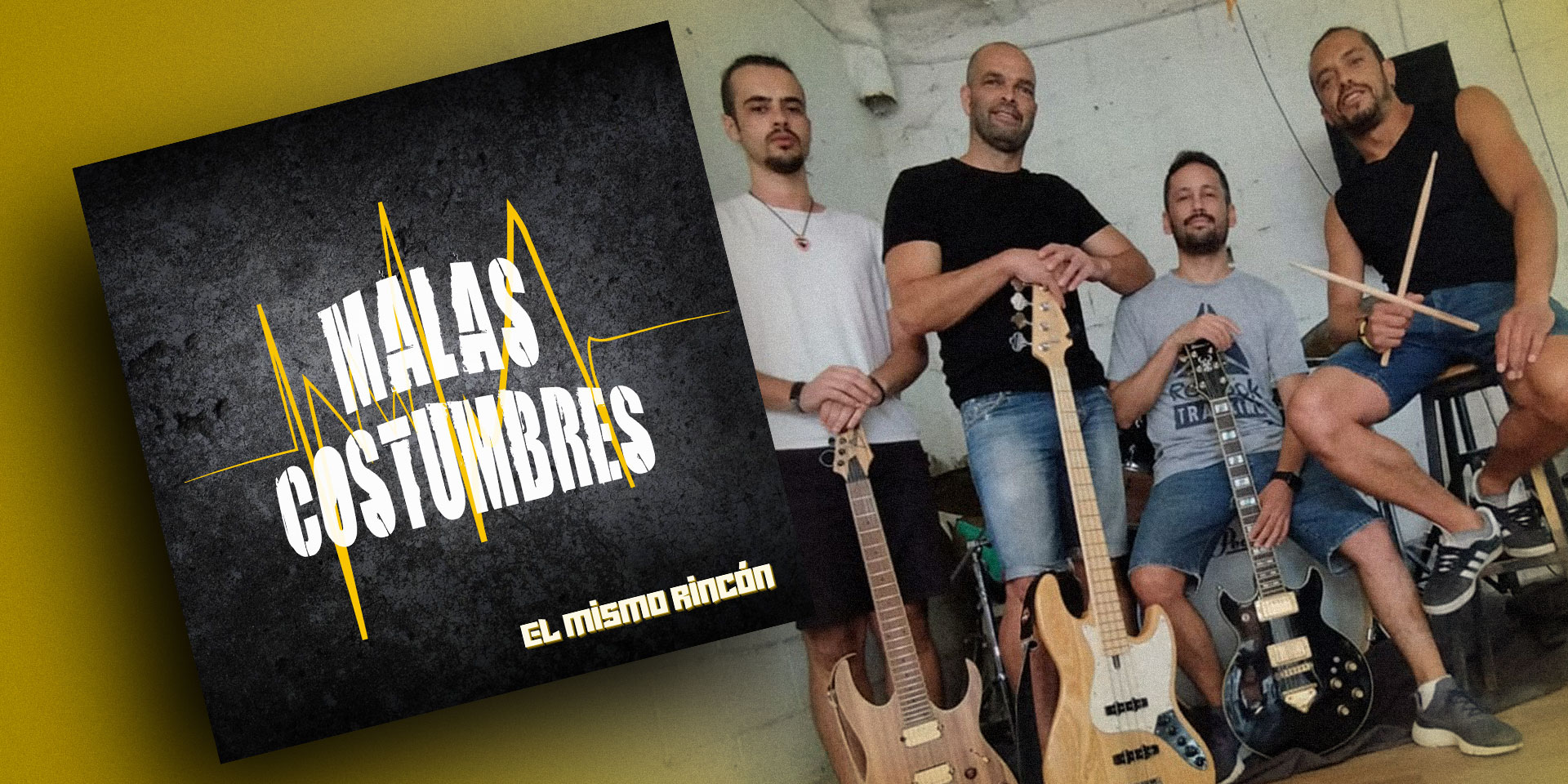 Malas costumbres publica el seu primer àlbum, 'El mismo rincón'